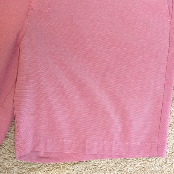 PGA Tour Perry Ellis Pink Flat Front Moisture Wicking UPF 50 Men's Shorts 42 - Picture 7 of 14